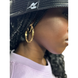 PGLJ Gold Hoop Earrings