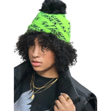PGLJ Neon Knit Beanie