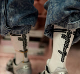 White PGLJ Dove Sock