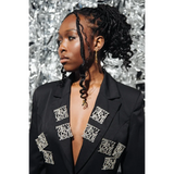 PGLJ Crystal Brooch Pin