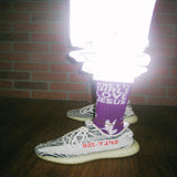 Purple PGLJ Signature Dove Sock