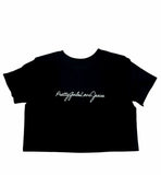 PGLJ Classic Signature Low Crop Top