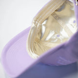 PGLJ Peace No Evil Black Leather Hat - Purple