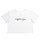 PGLJ Classic Signature Low Crop Top