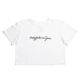 PGLJ Classic Signature Low Crop Top