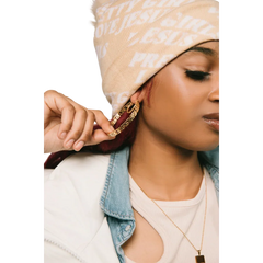 PGLJ Gold Hoop Earrings