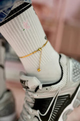 White PGLJ Dove Sock