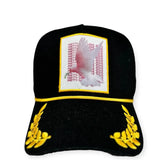 PGLJ Black and Yellow Signature Trucker hat