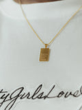 Classic PGLJ Name Plate Necklace
