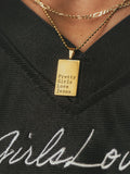 Classic PGLJ Name Plate Necklace
