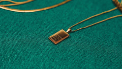 Classic PGLJ Name Plate Necklace