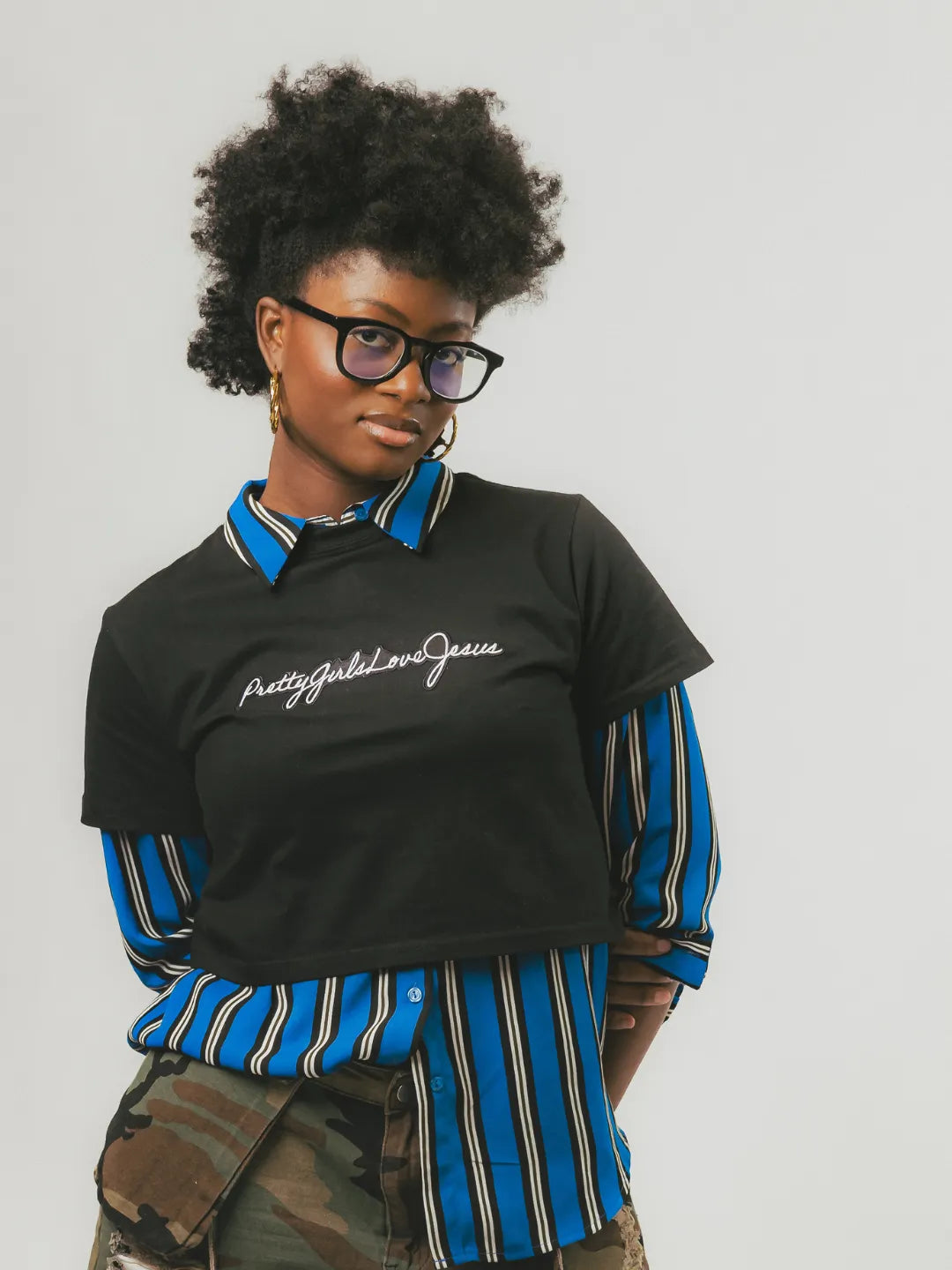 PGLJ Classic Signature Low Crop Top