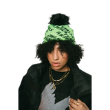 PGLJ Neon Knit Beanie