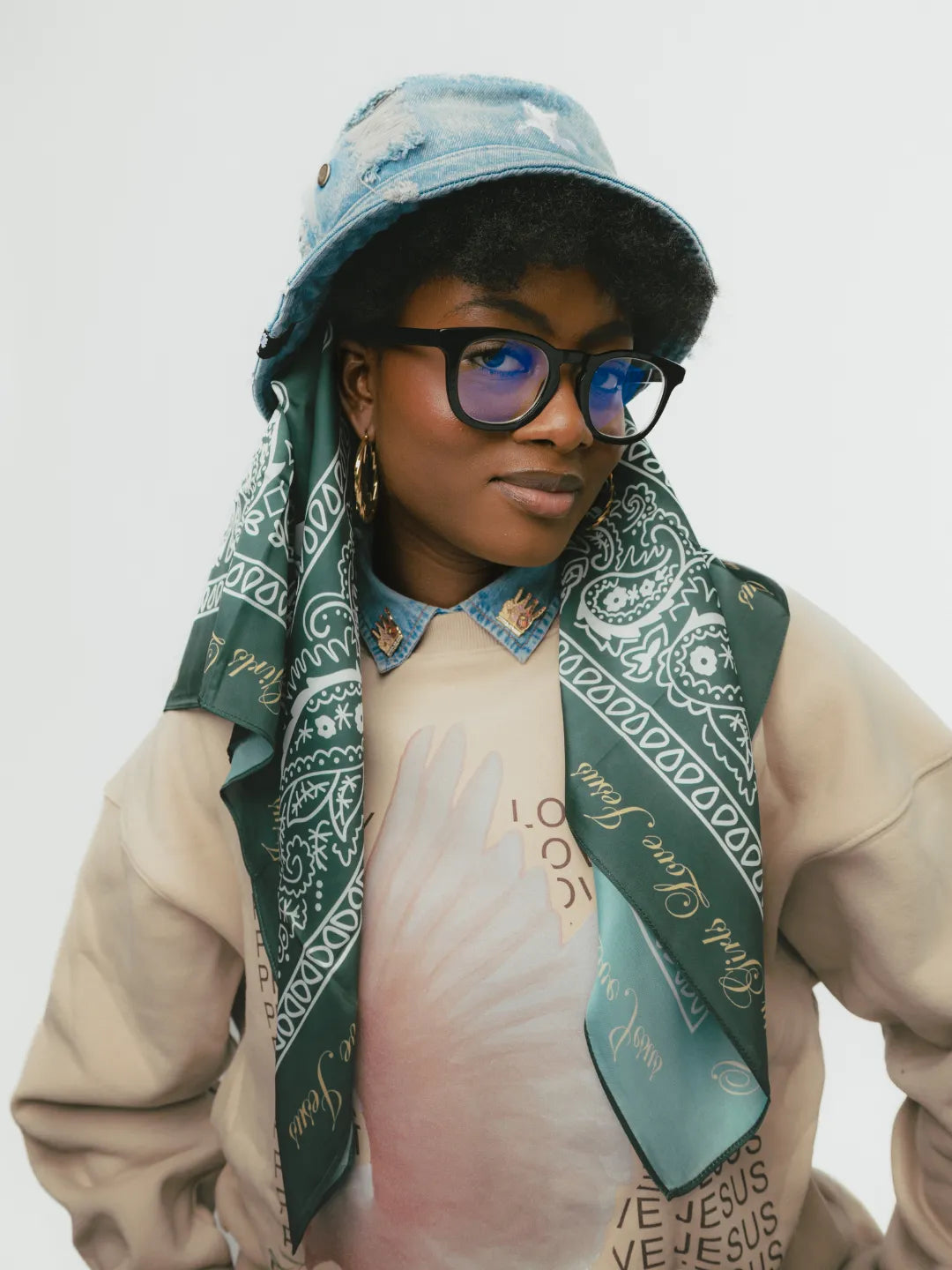 PGLJ Satin Blend Scarf