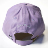 PGLJ Peace No Evil Black Leather Hat - Purple